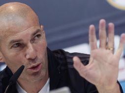 ''Es un partido más, tres puntos que sabemos la importancia que tienen y vamos a hacer un buen partido para intentar ganar'', dijo el francés. EFE / F. Alvarado