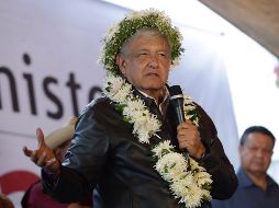 El político tabasqueño adelantó que en enero dará a conocer a detalle todo el plan de seguridad 2018-2024 para garantizar la paz y la tranquilidad. SUN / L. Cortés