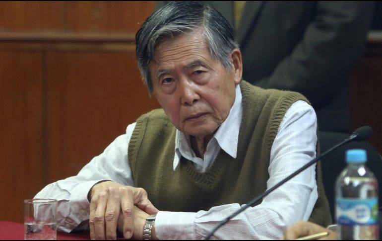 El médico de cabecera de Fujimori informó a un diario peruano que el exmandatario padece una taquicardia. AP/ARCHIVO