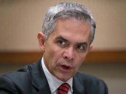 Miguel Ángel Mancera dijo que 2017 fue un año de dolor para los habitantes de la Ciudad de México debido al sismo del 19 de Septiembre. NTMX / ARCHIVO