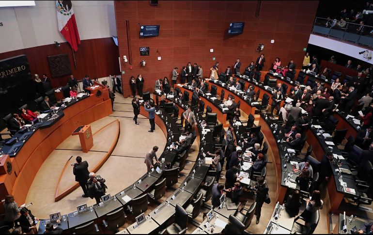 Los Grupos Parlamentarios y senadores independientes presentaron 304 iniciativas. SUN / ARCHIVO