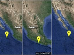 Tras el sismo de 5 grados registrado esta tarde, han ocurrido otros tres movimientos telúricos en distintos puntos del país. ESPECIAL / @SismologicoMX