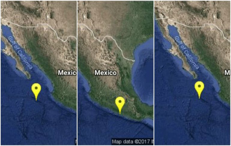 Tras el sismo de 5 grados registrado esta tarde, han ocurrido otros tres movimientos telúricos en distintos puntos del país. ESPECIAL / @SismologicoMX