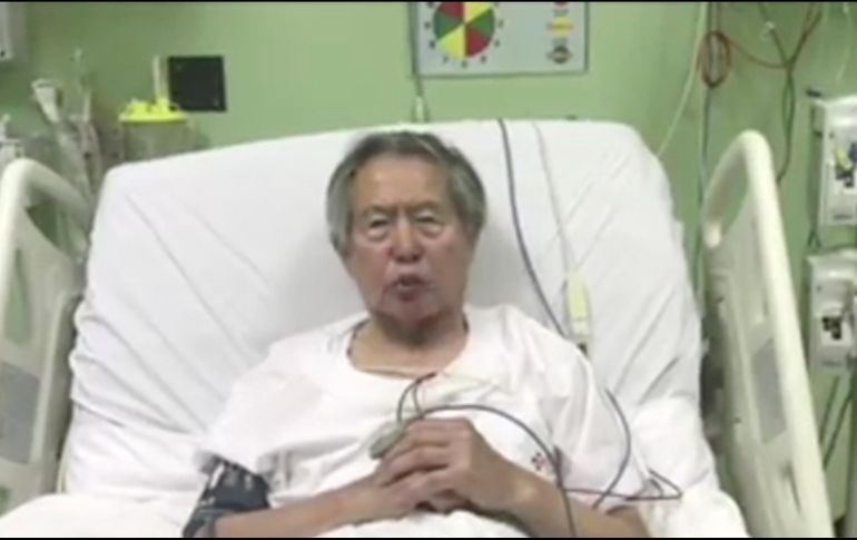 Fujimori pide perdón y agradece indulto otorgado por Kuczynski