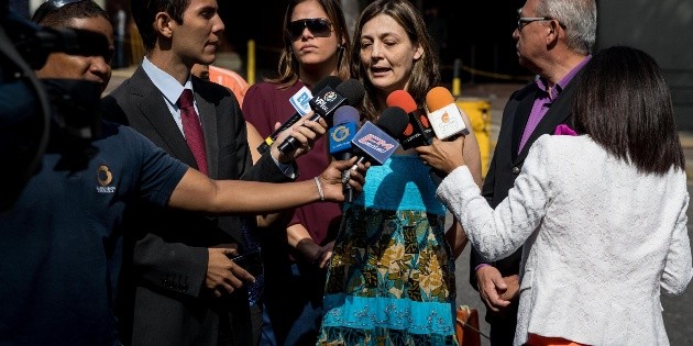 Exiliados venezolanos piden liberaci&oacute;n de todos los presos pol&iacute;ticos