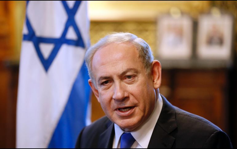 Jimmy Morales informó en redes sociales sobre una conversación que mantuvo con el primer ministro de Israel, Benajmin Netanyahu (foto). AP / ARCHIVO
