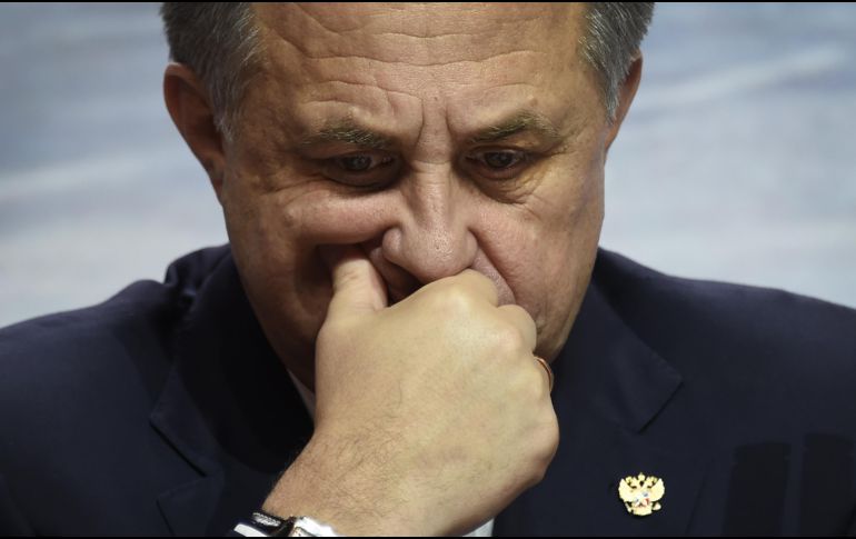 Acusan que quien era ministro de Deportes durante los Juegos de Invierno de Sochi 2014 participó en un programa de dopaje patrocinado por el estado. AFP / ARCHIVO