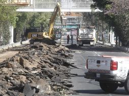 La rehabilitación de este tramo es parte del Presupuestos Participativo del municipio de Zapopan. EL INFORMADOR/ A. Camacho