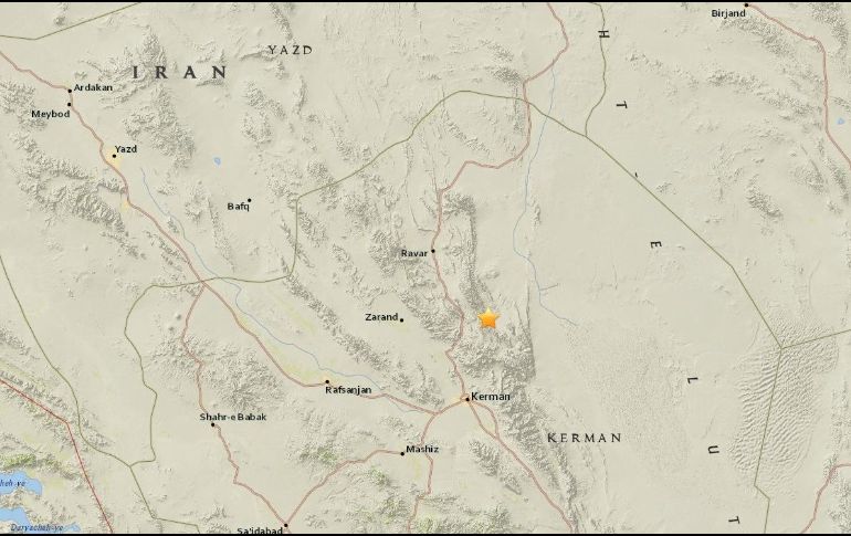 La provincia ha registrado varios sismos de mediana magnitud en días recientes. ESPECIAL / USGS