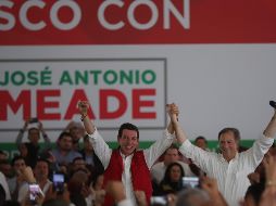 Meade hizo un llamado a los militantes priistas para cuidar lo que se ha logrado con el nuevo modelo educativo. EL INFORMADOR / F. Atilano