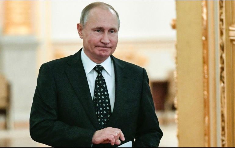 De ganar, Vladimir Putin ejercería un cuarto mandato no consecutivo de seis años hasta 2024. AP  / A. Nemenov