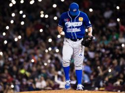 Luis De La O terminó la labor de los Charros en el montículo, pudo controlar a los Tomateros, pero los bates de Jalisco no respondieron. FACEBOOK/CharrosBeisbolOficial