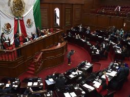 Los diputados de Michoacán aprobaron el Ejercicio Fiscal 2018. FACEBOOK/Congreso del Estado de Michoacán