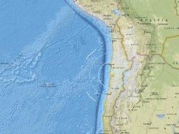 El epicentro del fenómeno se localizó a 64 kilómetros al noreste de Taltal y a unos mil 105 de Santiago. ESPECIAL