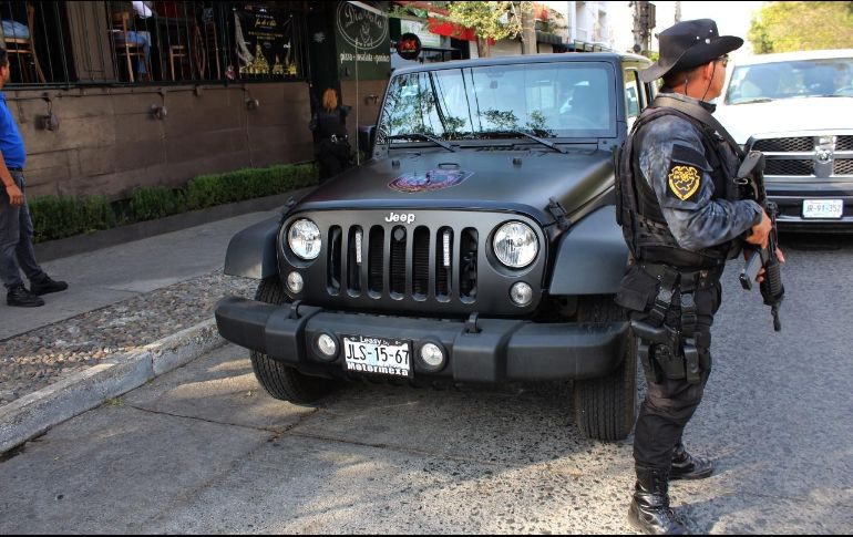 En los patrullajes participan 16 elementos de la Fuerza Única Metropolitana y del Agrupamiento Femenil Metropolitano. ESPECIAL/ Fiscalía General del Estado