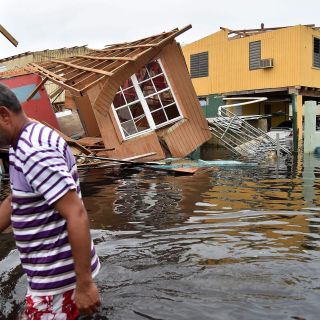 Puerto Rico y República Dominicana tras el paso de 'María'