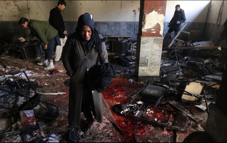 El grupo Estado Islámico se atribuyó el atentado al centro cultural capitalino. EFE / H. Amid