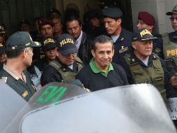Ollanta Humala compartirá prisión con el expresidente Alberto Fujimori. EFE / E. Arias