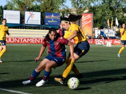 Con 13 goles en 14 jornadas, Corral (I) es la máxima realizadora de la Liga Iberdrola. INTERNET/www.levanteud.com