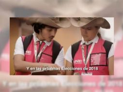 En octubre pasado el INE emitió la convocatoria para reclutar capacitadores y asistentes. TWITTER/ @INEMexico
