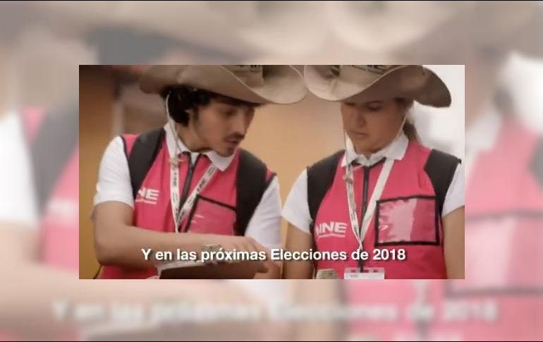 En octubre pasado el INE emitió la convocatoria para reclutar capacitadores y asistentes. TWITTER/ @INEMexico