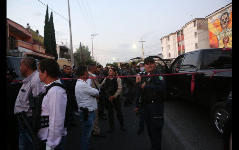 Autoridades acordonaron la zona. EL INFORMADOR/G. Gallo