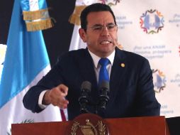 La decisión de trasladar la embajada en Israel a Jerusalén fue una decisión tomada por el mandatario Jimmy Morales. EFE / ARCHIVO
