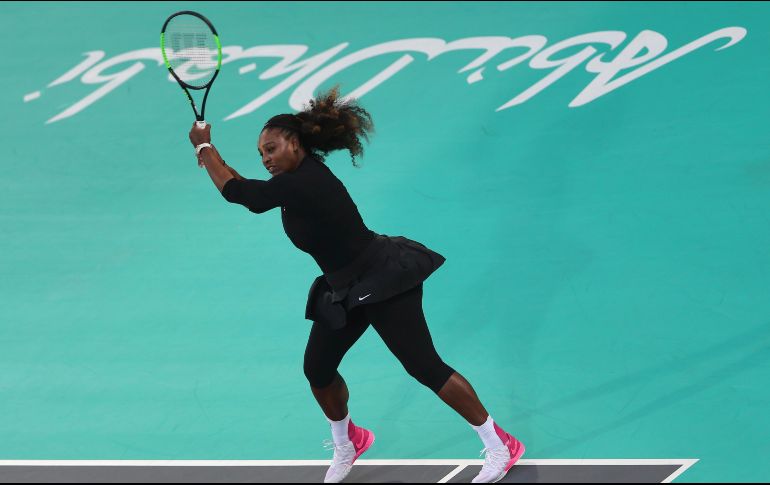 Pese a la derrota, Serena Williams plantó batalla a una de las jugadoras emergentes del circuito. AP / K. Jebreli