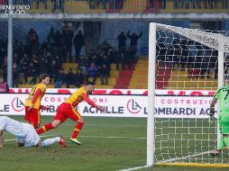 Fue en su estadio Ciro Vigorito contra el Chievo de Verona al que superó 1-0 gracias a un tanto de Massimo Coda al minuto 64. ESPECIAL / beneventocalcio.club