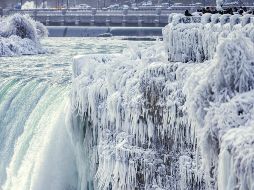 Se congelan las Cataratas del Niágara