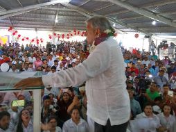 López Obrador señaló que Morena en Quintana Roo va en alianza con el PT y Encuentro Social, por lo que convocó a sus simpatizantes a trabajar por un mismo proyecto. TWITTER / @lopezobrador_