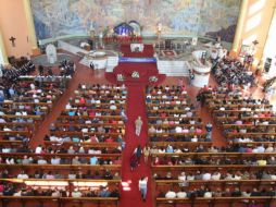 La celebración litúrgica se realizó esta mañana en el templo de San Bernardo, con el objetivo de pedir por un año productivo y de prosperidad. EL INFORMADOR / G. Gallo
