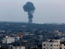 El proyectil lanzado desde Gaza impactó en campo abierto en la región de Eshkol, sin causar víctimas. AP/ARCHIVO