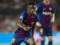 El francés, convertido en verano en el fichaje más caro de la historia del Barça, se lesionó el pasado 16 de diciembre en el partido de Liga ante el Getafe. TWITTER / @FCBarcelona