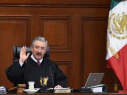 Hasta el momento no se ha recibido ninguna acción de inconstitucionalidad en contra de la Ley de Seguridad Interior, señala Aguilar Morales. NTX / ARCHIVO