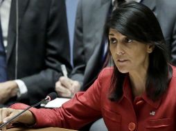 Haley señala que no se puede tomar ninguna negociación con Pyongyang en serio si no prohíben sus armas nucleares. AP / ARCHIVO