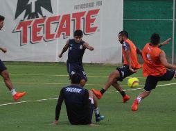 López llamó la atención al ponerse bajo las órdenes del preparador físico Raúl Arreola. EL INFORMADOR / G. Gallo