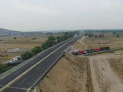 Se prevé la finalización de los trabajos de reconstrucción de la autopista México-Querétaro. FACEBOOK/SCTmx