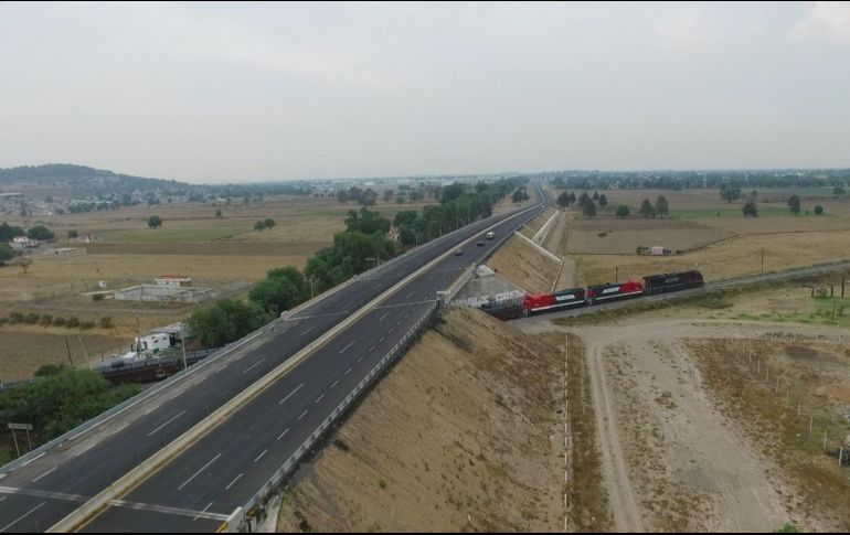 Se prevé la finalización de los trabajos de reconstrucción de la autopista México-Querétaro. FACEBOOK/SCTmx
