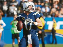 Philip Rivers, de Chargers, demostró que a pesar de tener el estilo más feo para lanzar en toda Liga, es en efecto uno de los brazos más precisos y confiables. AP