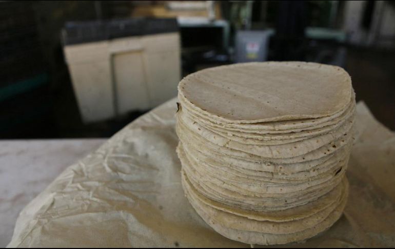 Respecto al precio de la tortilla, la Seder dijo que el precio depende de la rentabilidad del propio establecimiento que lo vende. EL INFORMADOR / ARCHIVO
