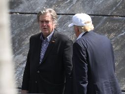 Trump dice que Bannon y él realmente no tenían mucha comunicación, aunque los reportes mostraban lo contrario, incluso le decían 
