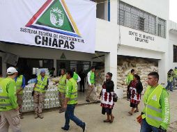 El gobierno del estado instaló un Centro de Desarrollo Comunitario en la cabecera municipal de Chalchihuitán. NTX / ESPECIAL