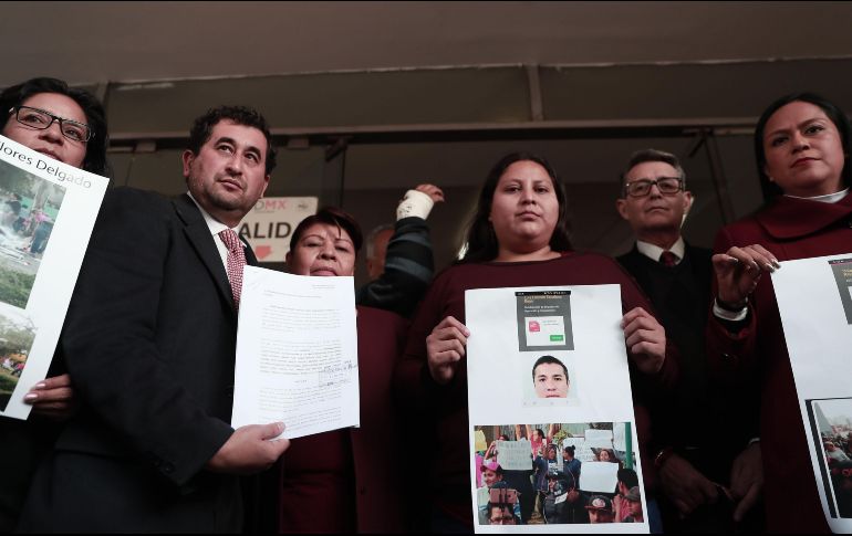 El coordinador del grupo parlamentario de Morena acudió a la PGJ de la Ciudad de México para denunciar a servidores públicos de Coyoacán. SUN / A. Leyva