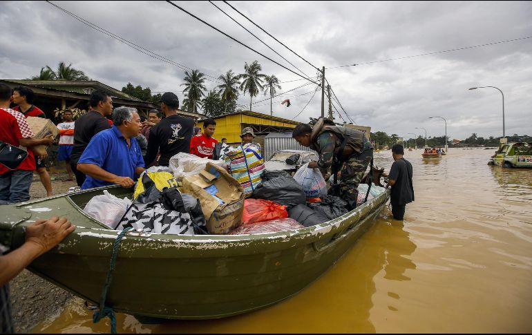 Las inundaciones que afectan diversas partes del país son provocadas por las lluvias de los monzones. EFE / ARCHIVO