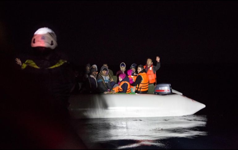 Este es el primer naufragio de migrantes del que se tiene conocimiento en 2018. TWITTER / @seawatchcrew