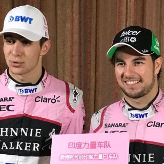 ''Checo'' Pérez y Esteban Ocon, libres de competir en 2018