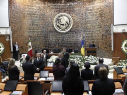 el presidente del Partido de la Revolución Democrática (PRD), Manuel Granados, quien expresó su preocupación por las agresiones de las que han sido víctimas dirigentes y militantes de su partido. EL INFORMADOR/ ARCHIVO