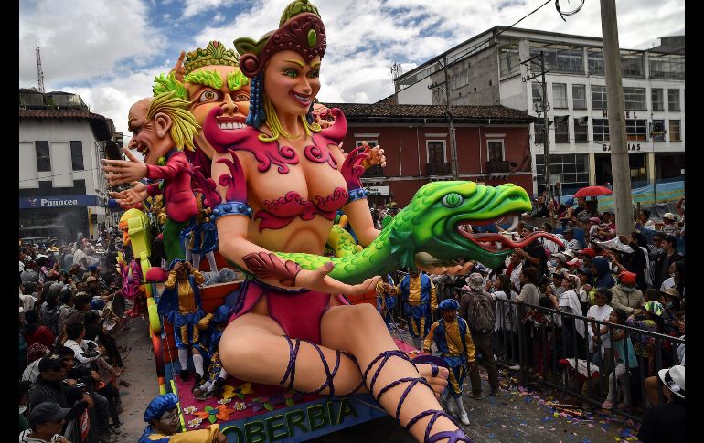 La festividad es la más grande en el sudoeste del país colombiano. AFP / L. Robayo