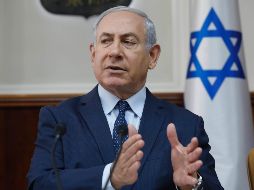 Netanyahu dice ya haber transmitido esta postura a Estados Unidos, a fin de que se ponga fin a la mencionada agencia de la ONU. AFP / A. Sultan